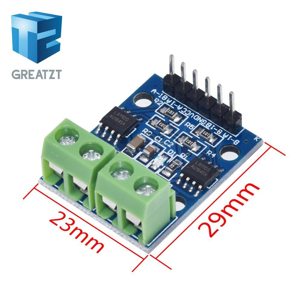 L9110S DC Stepper Motor-Driver Board H-bridge Stepper Motor Dual DC มอเตอร์โมดูลสําหรับ Driver Contr