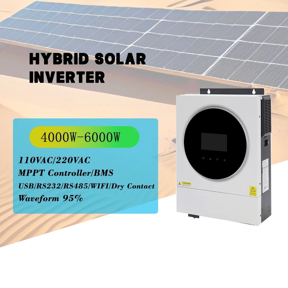 UXKB Bestseller 3KW 4KW 5kw 6KW 10kw Residential MPPT Dual Output Single Phase Off Grid Power Hybrid