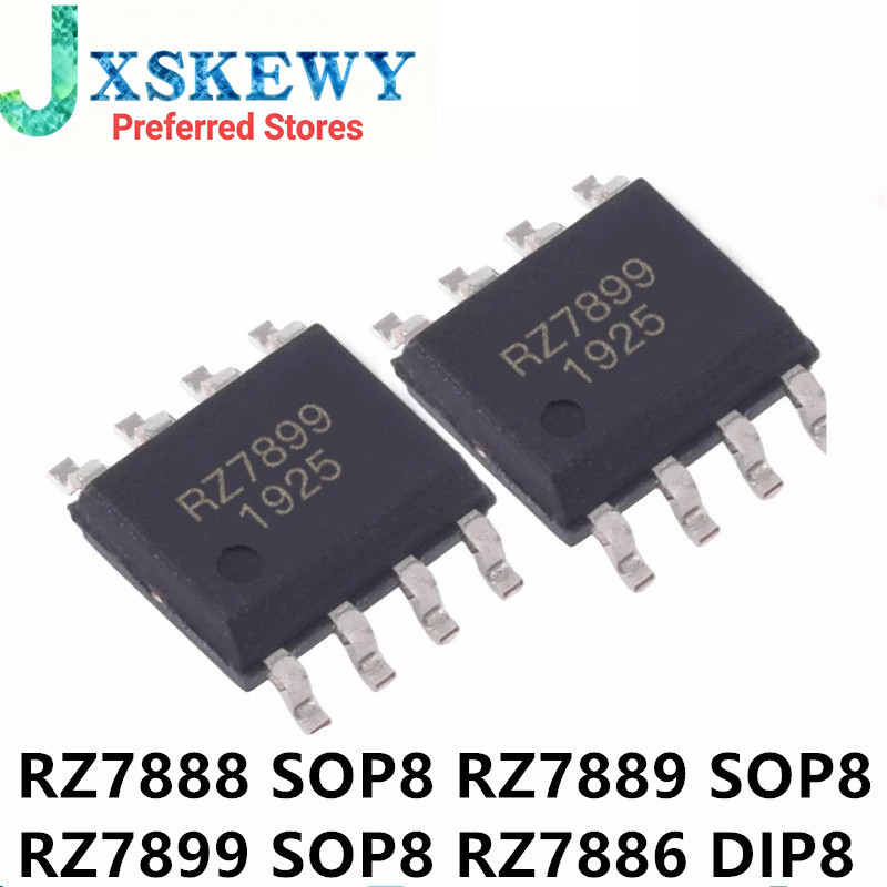 10 ชิ้น/ล็อตใหม่ RZ7899 RZ7888 RZ7889 SOP-8 RZ7886 DIP8 Bidirectional DC มอเตอร์ขับรถ circuit ในสต็อ