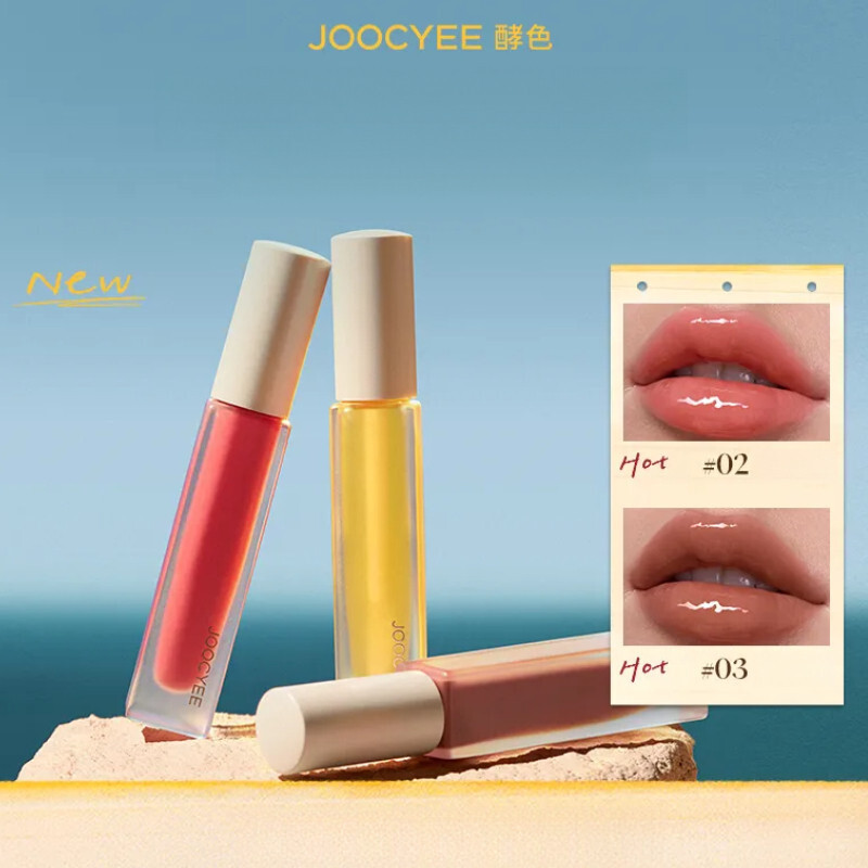 美多✨JOOYEE ลิปกลอส Water Lip Oil Summer Limited ลิปสติก Light Lip Glaze Lip Balm