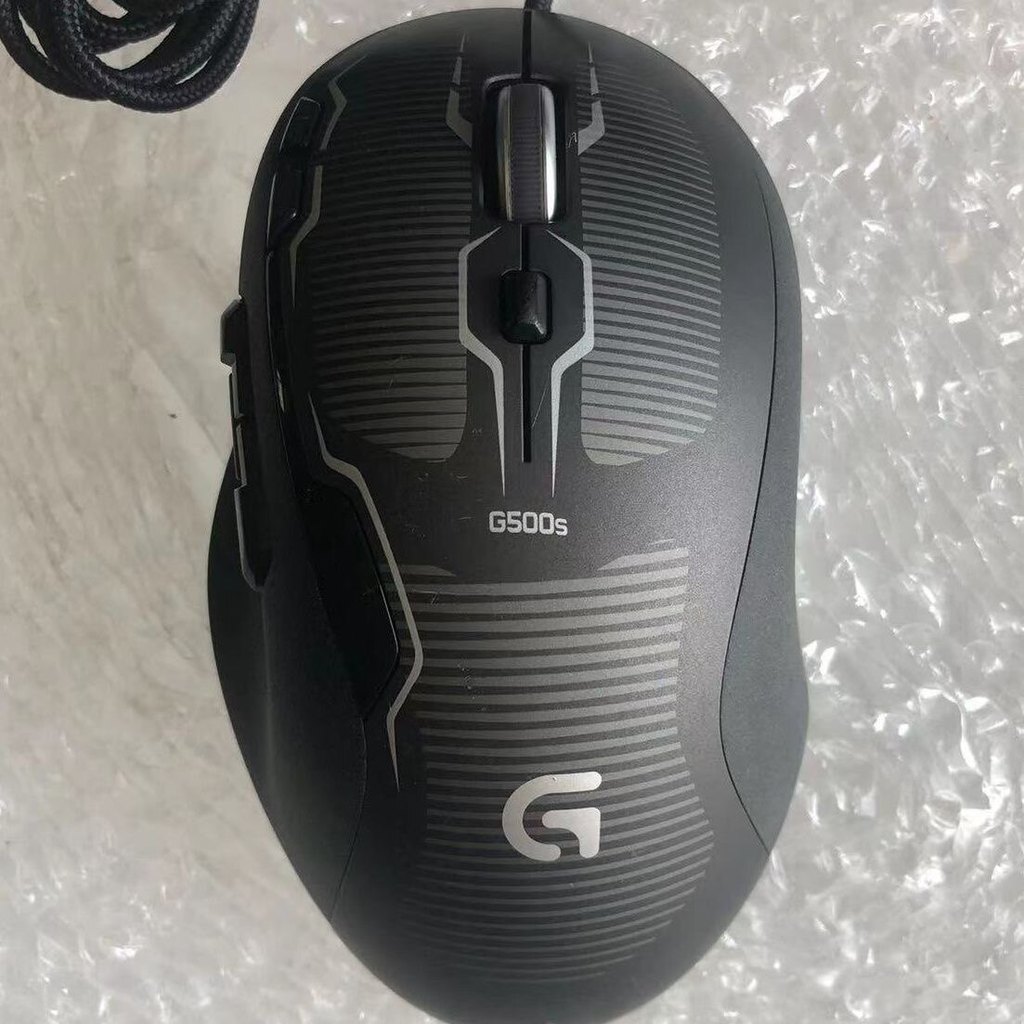 จัดส่งฟรี เมาส์ Logitech g500s มือสอง เมาส์ g500 สินค้าของแท้ใช้สินค้า Logitech