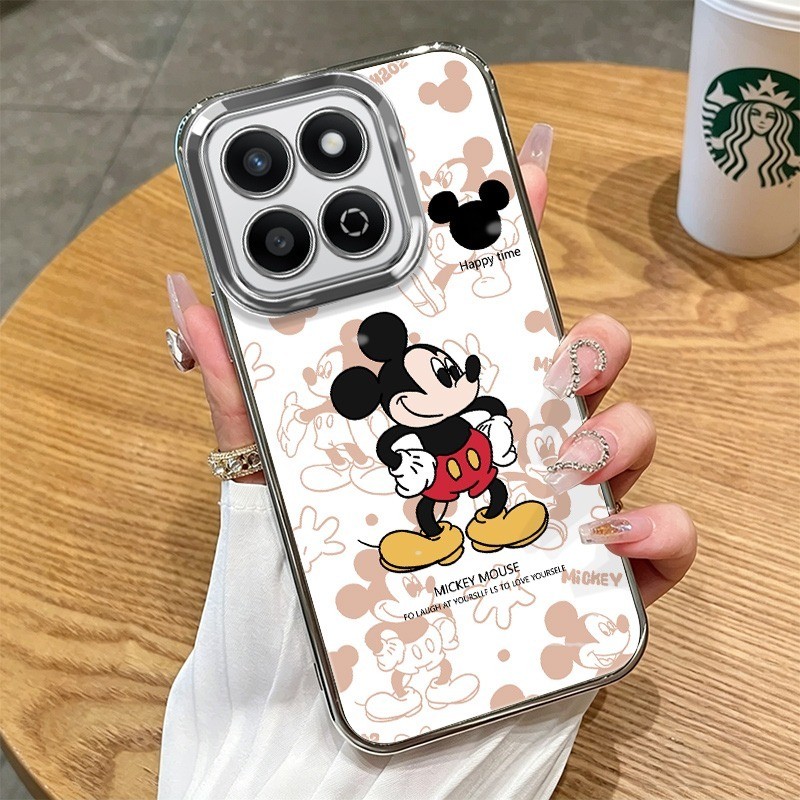 Imura สําหรับ OPPO A35 Epic Mickey การ์ตูนกรณีรอบ 4 มุม Anti-Fall ฝาครอบกันชนเคสโทรศัพท์