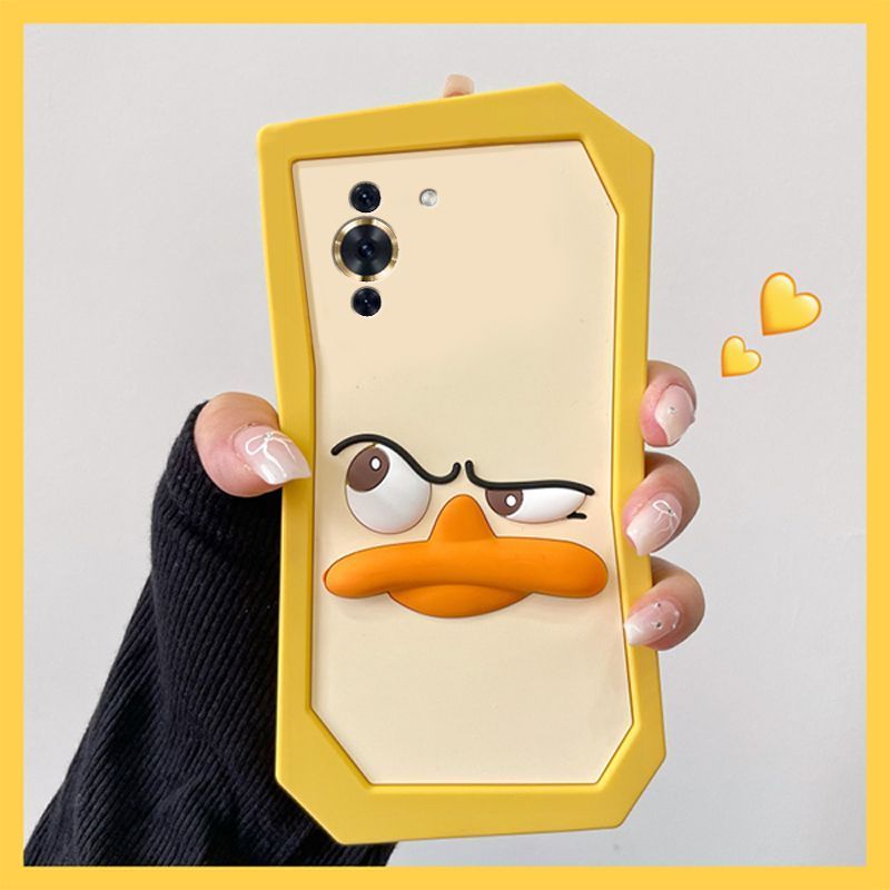 适用nova7pro手机壳nove10se搞怪9趣味8por鸭子10z表情卡通软202608017 Suitable for nova7pro phone case nove10se funny 9 