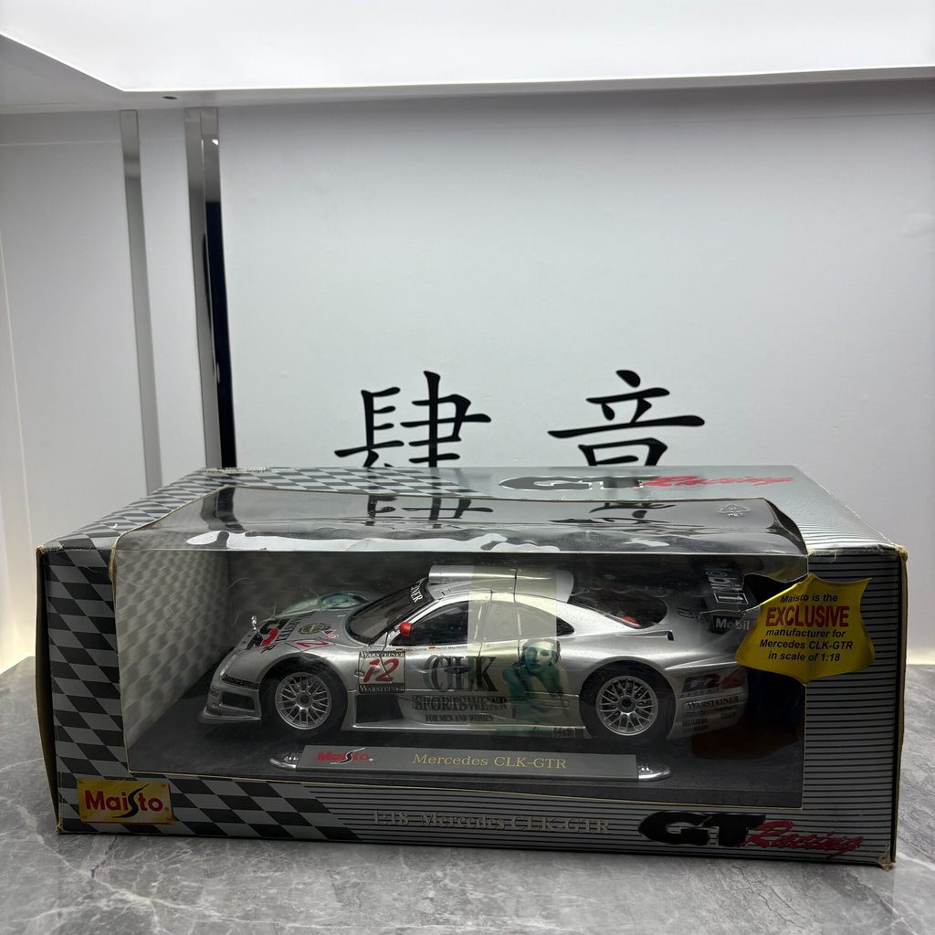 Made in Thailand Maisto 1: 18 Mercedes-Benz CLK GTR