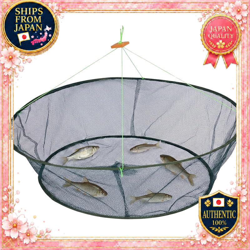 Ideamall Fishing Net / Landing Net / Cast Net for Catching Fish / Collapsible Design (Mouth Diameter