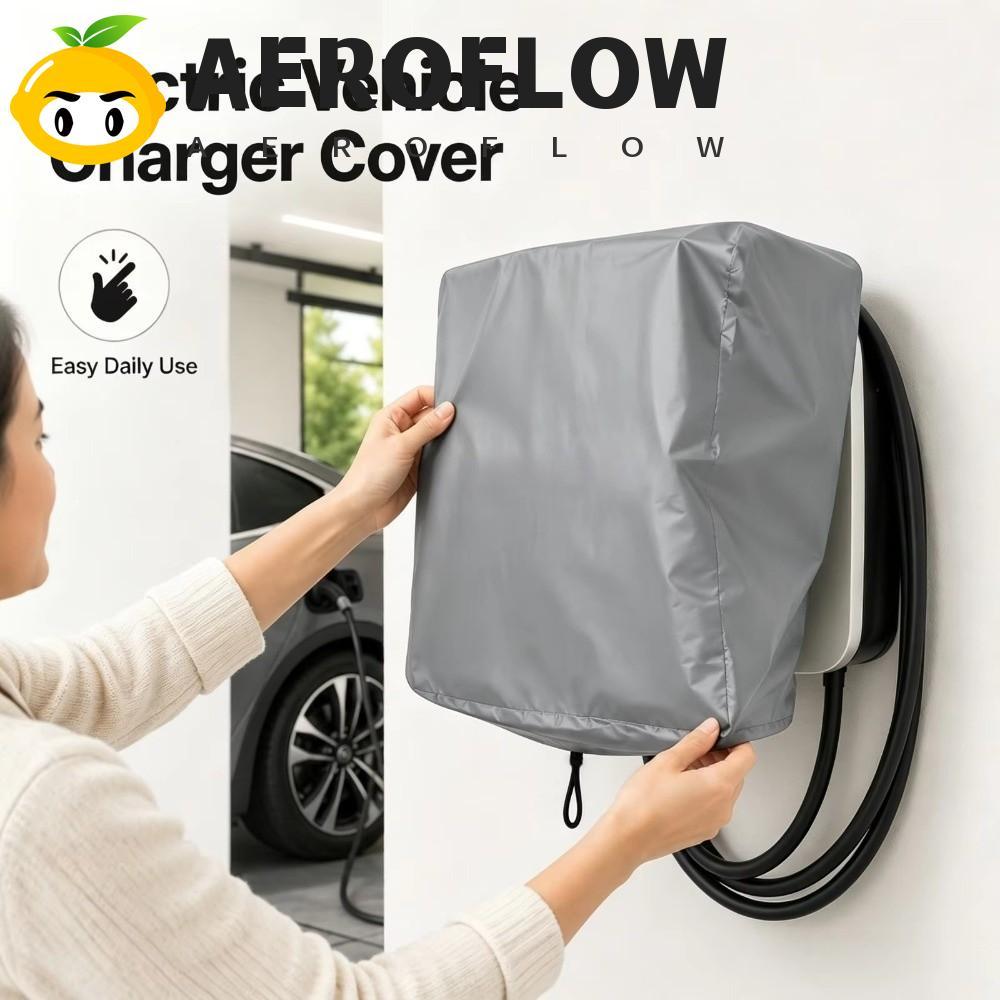 AEROFLOW EV Charger Cover, Universal Weatherproof Electric Vehicle Charger Station Cover,กันฝุ่นกันน