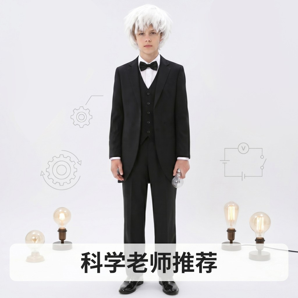 ฮาโลวีน Inventor Edison เครื่องแต่งกายโรงเรียนอนุบาลเครื่องแต่งกาย cos เครื่องแต่งกายยุโรป Edison In