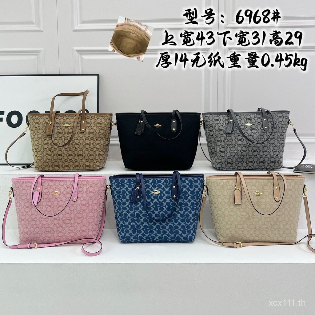 2026Coach bag/Coach tote bag Female Bag Shoulder Bag Dumpling Bag Shopping Bag ของแท้ Celebrity KLTQ