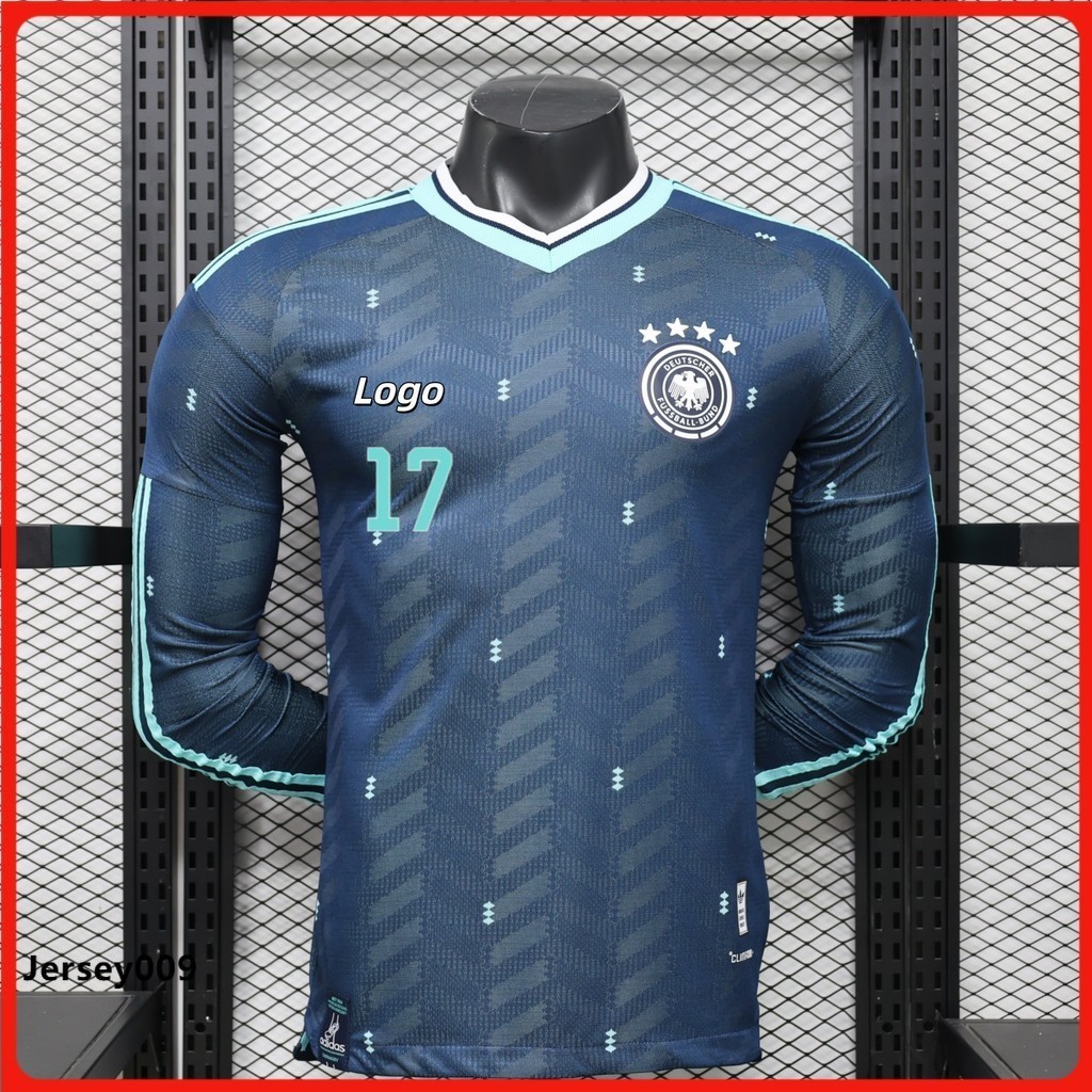 Player Issue Germany 2026 World Cup Jersey Mens Germany Away Long Sleeves Football Jersey T-Shirt