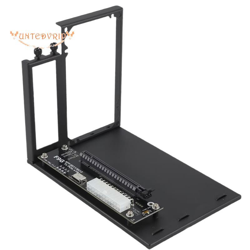 [Quick U]F9G อินเทอร์เฟซ OCuLink แท่นขยายกราฟิกการ์ดภายนอก ATX ประเภทเปิด PCIe4.0 64Gbps การถ่ายโอนข