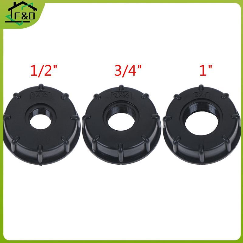 F&O 1/2" 3/4" 1" Thread IBC Tank Adapter Tap Water Connector Replacement Valve.