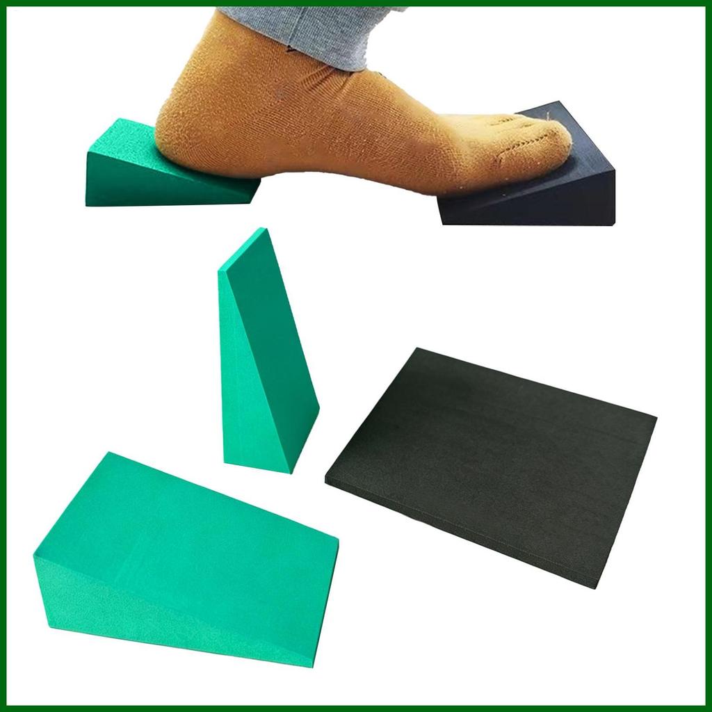 Squat Wedge Block EVA ลูกวัวยืดสนับสนุน Slant Board โยคะโฟม Squat Wedge Blocks สําหรับ Gym ฟิตเนสหอพ