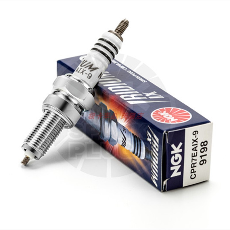 หัวเทียน NGK CPR7EAIX-9 หัวเทียนเหมาะสําหรับ Haojue UHR150 HJ150T-28 หัวเทียน