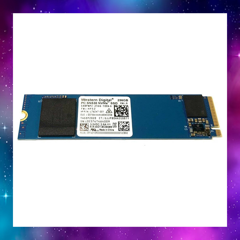 256 GB SSD (เอสเอสดี) WD BLUE SN530 PCIe/NVMe M.2 2280 ใช้งานปกติ