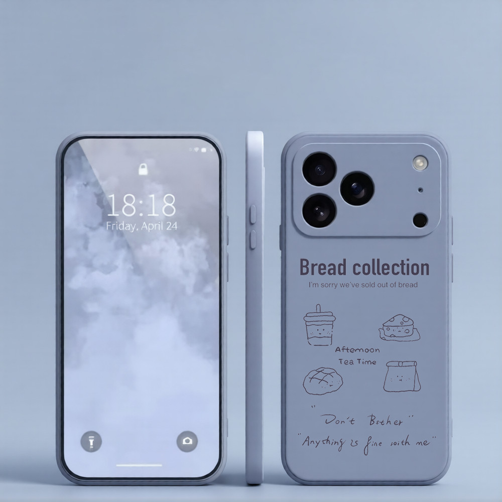 M Line ขนมปังเคสโทรศัพท์เหมาะสําหรับ Xiaomi 17U 17TPro 17T 15U 15 14U 14Pro 13Pro 12Pro 12 11U CIVI4