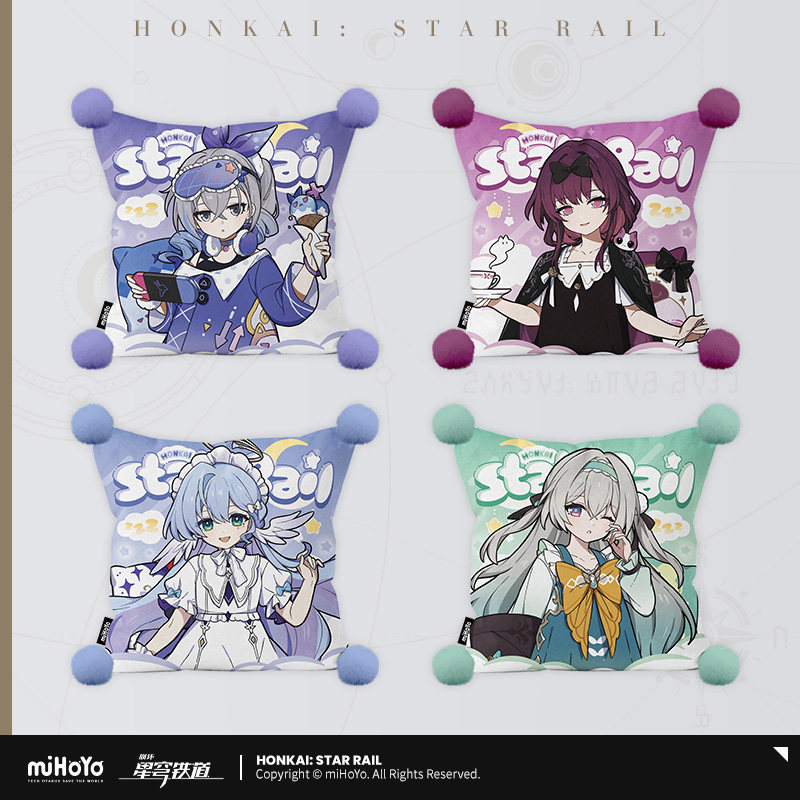 [miHoYo & Honkai: Star Rail] [MiHoYo/Collapse: Star Train] หมอนซีรีส์หอพักสําหรับเด็กผู้หญิง miHoYo 