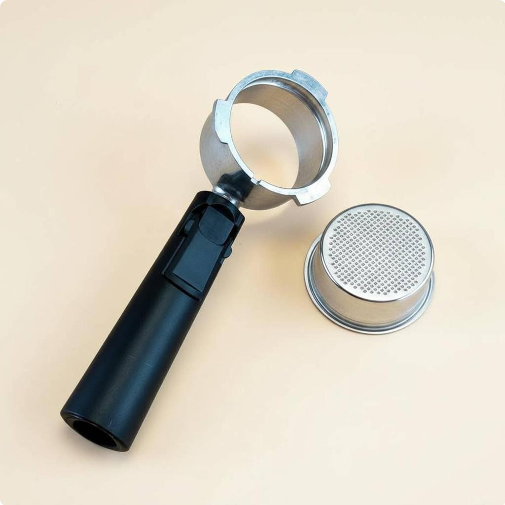 [Whgirld8] 51mm Bottomless Portafilter อลูมิเนียม 51mm Unfied Portafilter การออกแบบที่ถอดออกได้สําหร