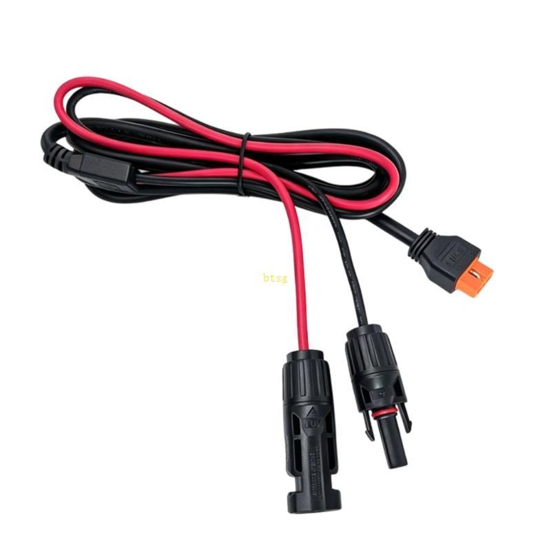 Btsg Mc 4 ถึง XT60IF หญิงแผงพลังงานแสงอาทิตย์สายชาร์จ Double Mc 4 Connectors เค้าโครง 2M สาย PVC สํา