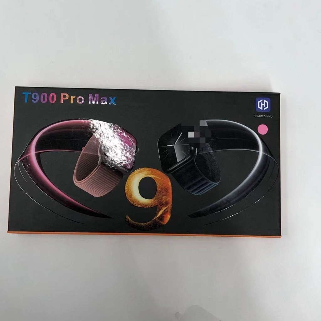 T900PROMAX สมาร์ทวอท์ช S9 Wireless Charger 7 ซม.HD หน้าจอขนาดใหญ่เกมแบบไดนามิก Dial นาฬิกาเกม