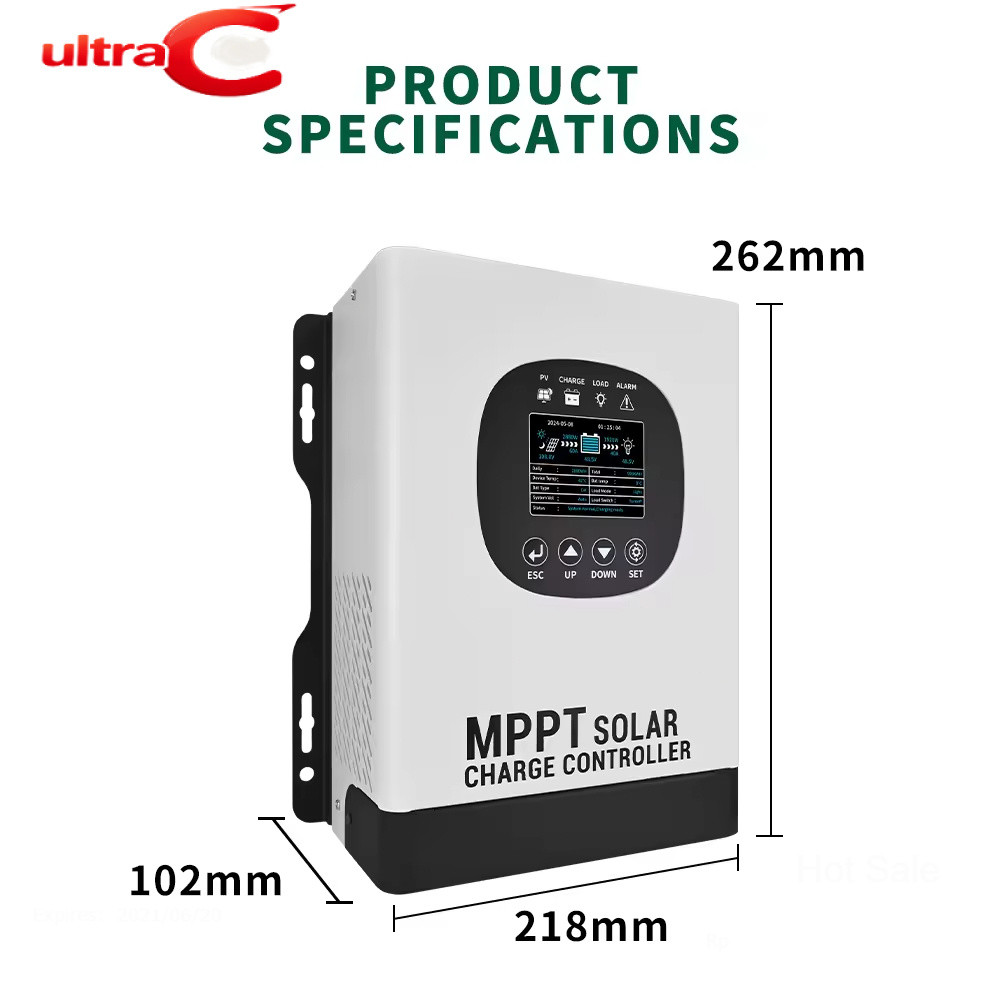 【สต๊อกไทย】OYNG Smrt ไฮโวล MPPT Solr Controller โซล่าชาร์เจอร์แบบเชื่อมต่อ wifi ได้ 12V-192Volt UTO ร