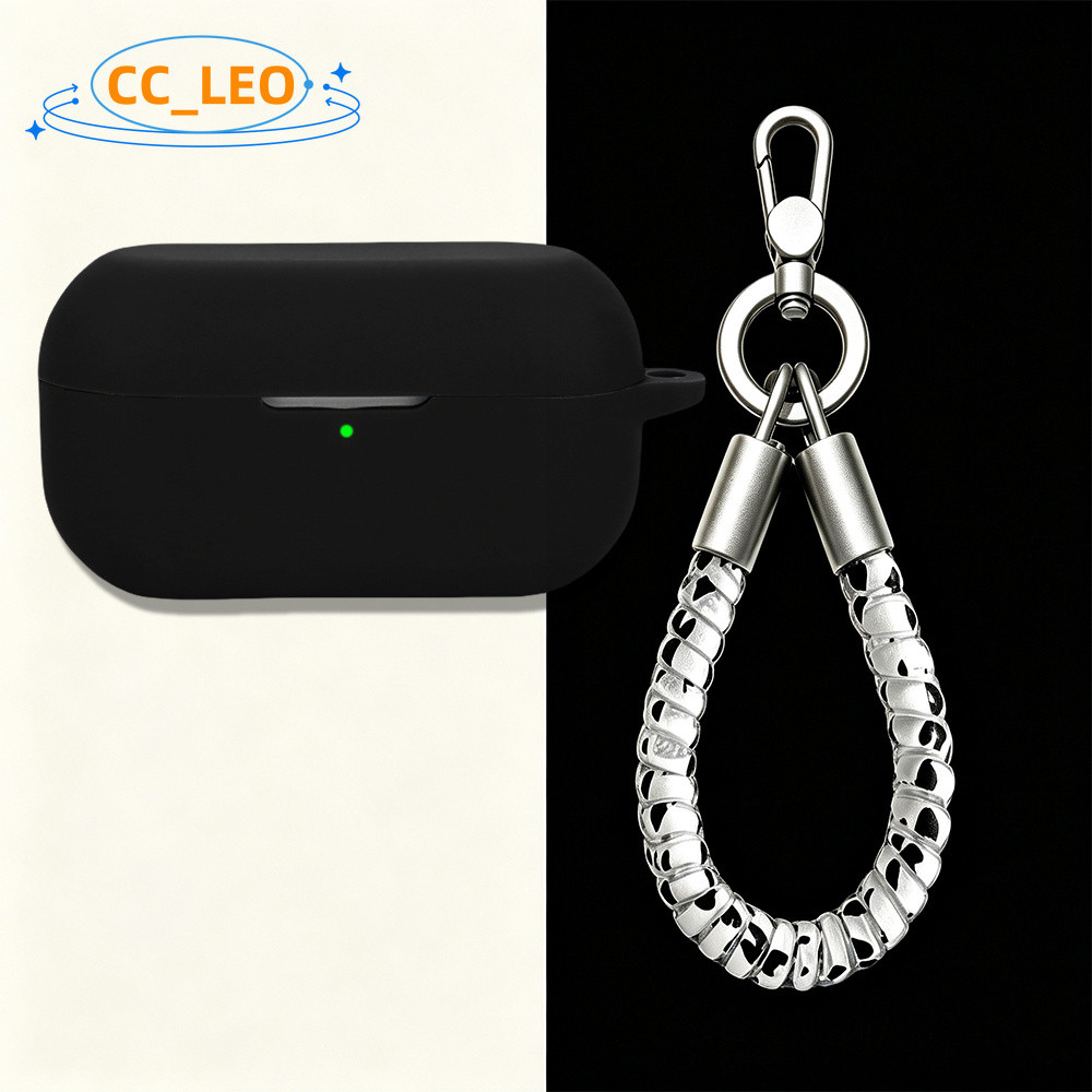 Suitable for Panasonic Technics EAH-AZ60M2 Case Soft Silicone Case with Elastic Lanyard Shockproof P