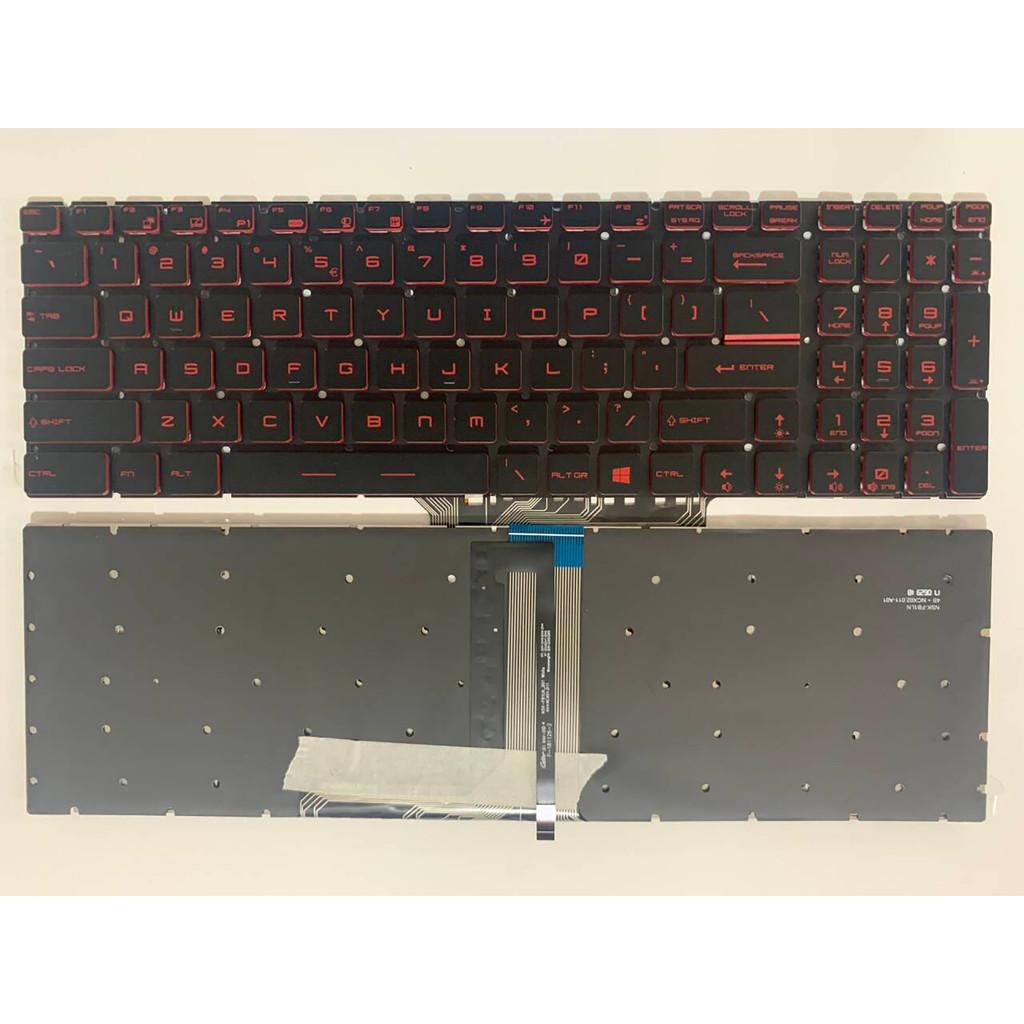 US เหมาะสําหรับ MSI MSI GS60 GT72 GT73VR GS63VR GL62 คีย์บอร์ดโน๊ตบุ๊ค