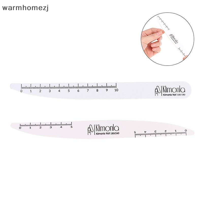 วอร์มโฮมzj 5ชิ้นกระดาษทรายไม้ตะไบเล็บ100/180 180/240ชุดบัฟเฟอร์แต่งเล็บมืออาชีพสงคราม