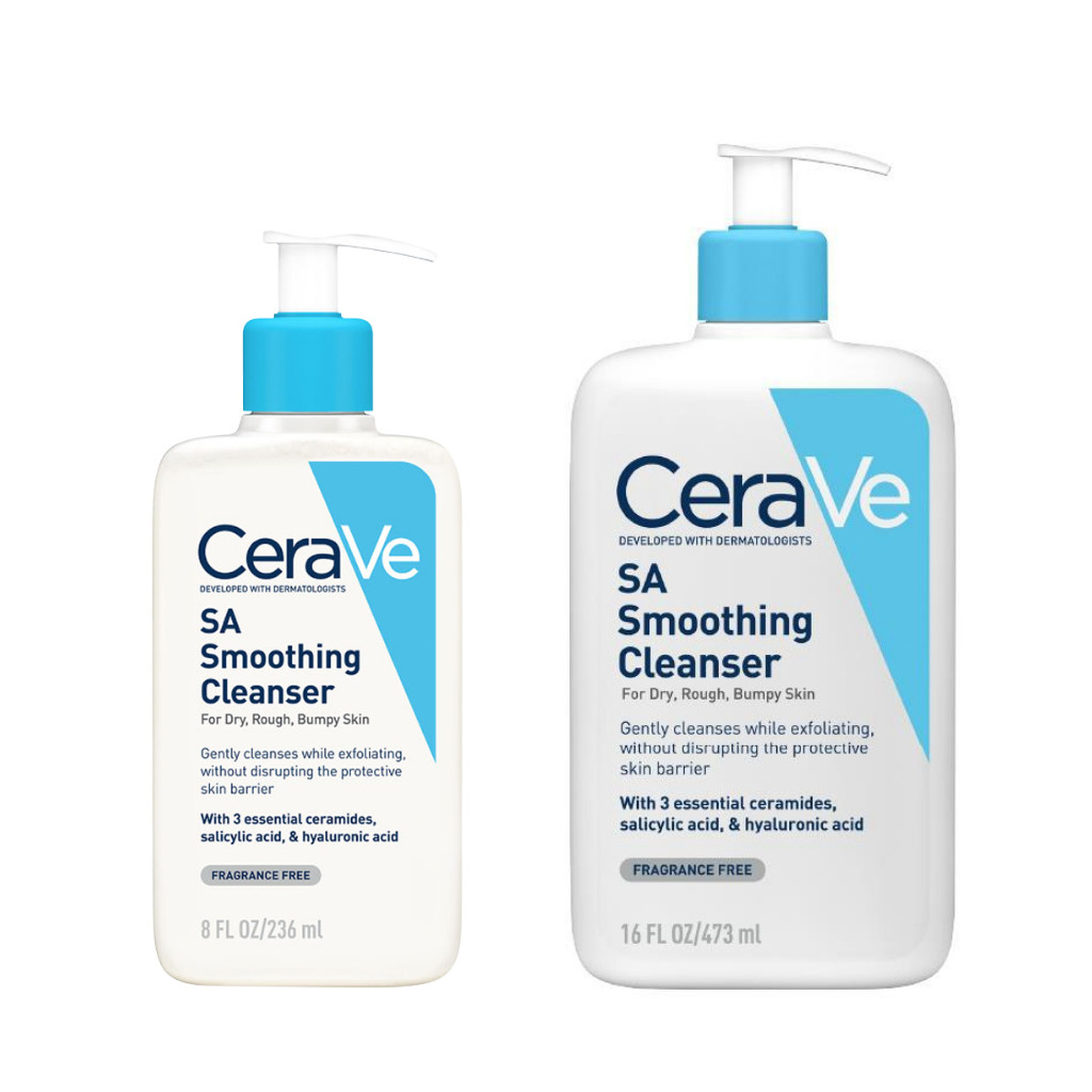 เจลล้างหน้าขัดผิวเรียบ SA Smoothing Cleanser 236/473ml. ลดผิวแห้ง ขจัดเซลล์ผิว dead เรียบเนียน ใช้ได้ทั้งหน้า-ตัว มีกรดซาลิไซลิก ขจัดสิวอุดตัน [ของแท้100%] [พร้อมส่ง]