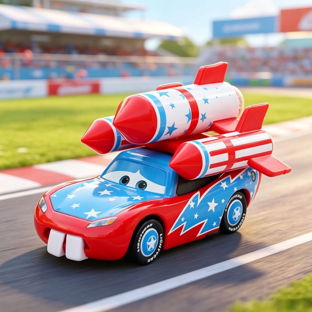 Car Story Racing Toy Car Alloy Childrens Toy Car Model Rocket McQueen รถของเล่น
