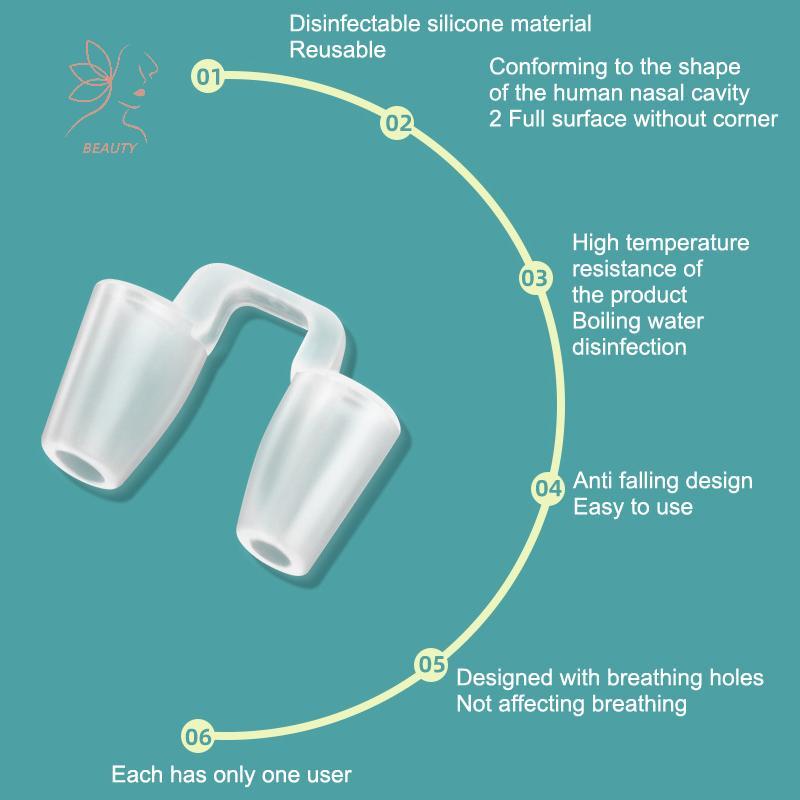 [maybeauty] Silicone Nose Up Shaper Bridge Booster Shaping Clip Shaper Bridge Straightening Beauty N