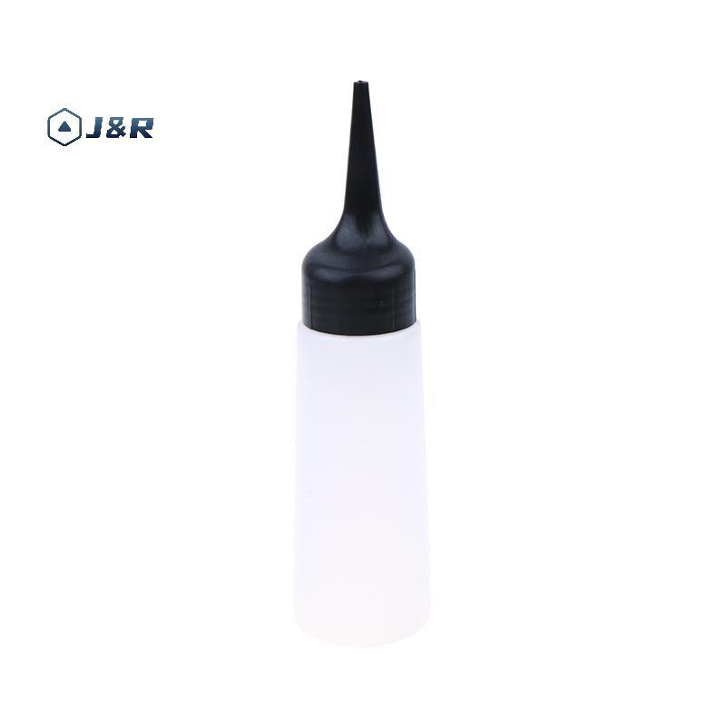 J&R> Salon ขวดย้อมผม 250ml Squeeze Applicator สําหรับแชมพูทําสีผมและ Pet Grooming Shop