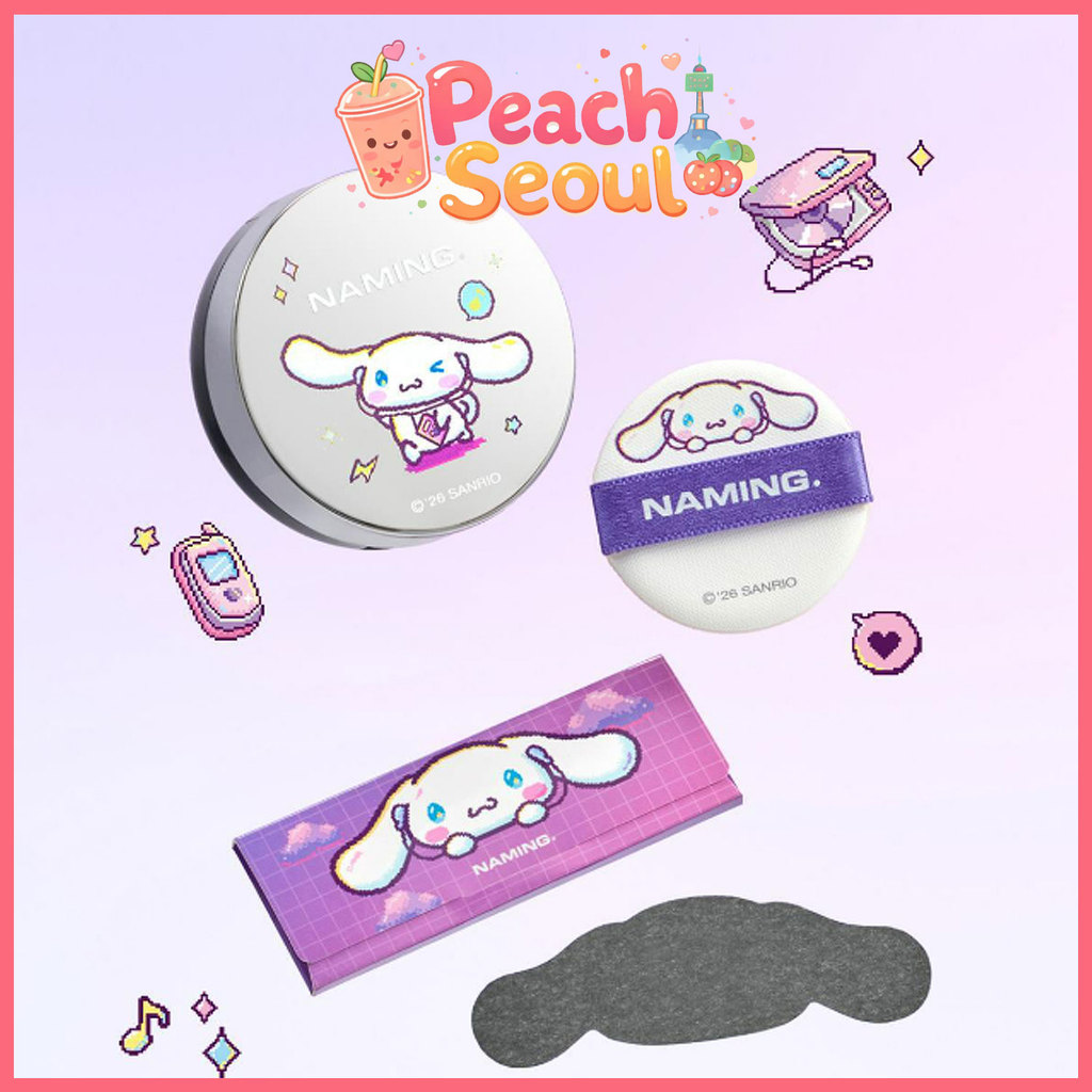 [NAMING x Sanrio Characters] Cinnamoroll Edition Naming Layered Fit Cushion Mini 5g+ 50 sheets of Ci