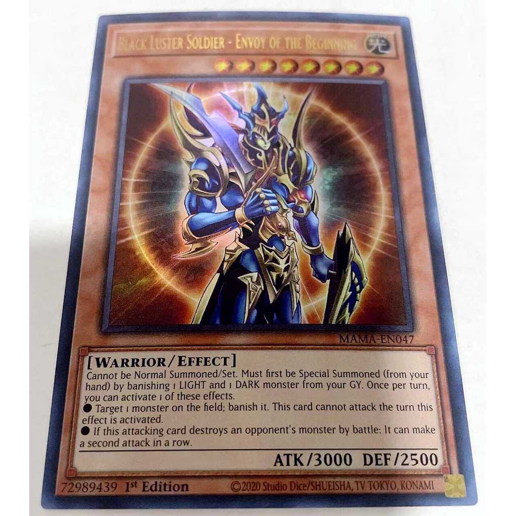 Yu-Gi-Oh Mei-Young One ปัด MAMA-EN047 UR Chaos Warrior-Messenger เปิด Exorcisting-K4B LN3