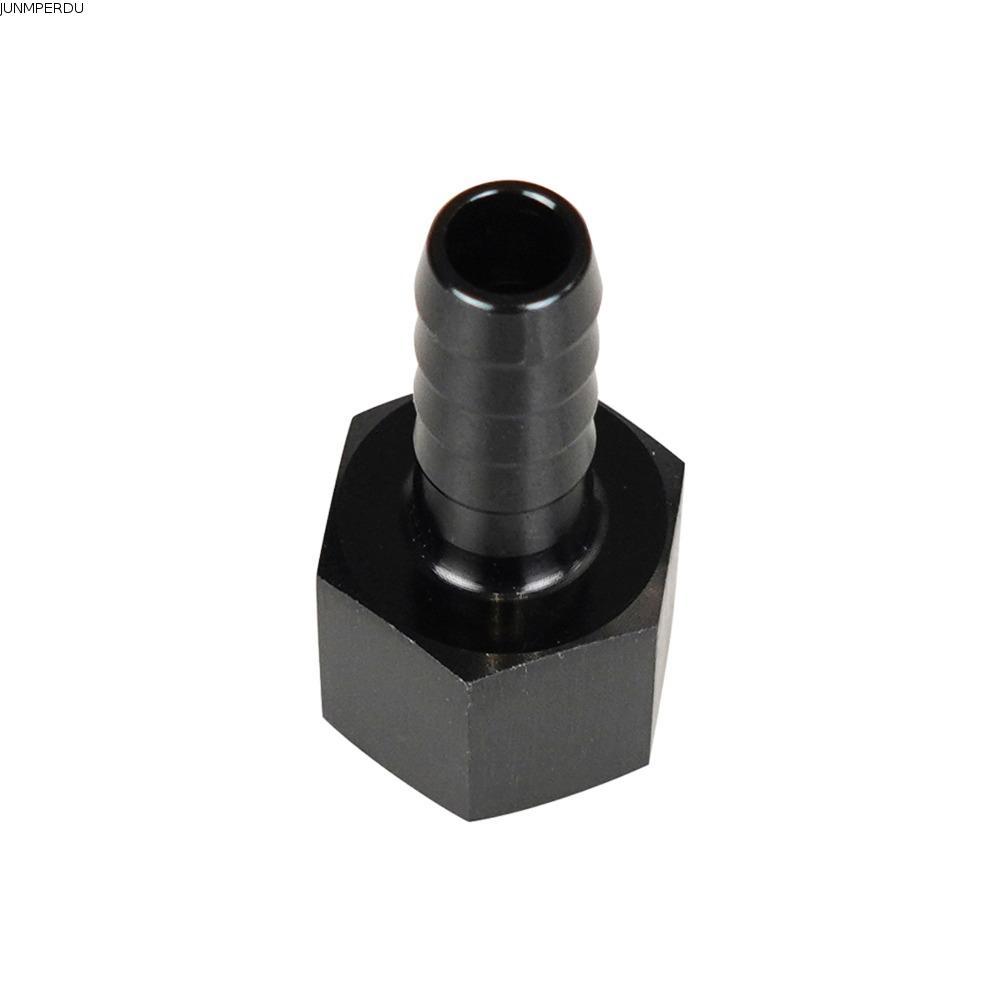 JUNMPER2R ท่อ Barb Fitting, Hex Design 3/8 Barb ท่อ End Fitting, ทนทาน 8AN หญิงสายสําหรับของเหลวน้ํา