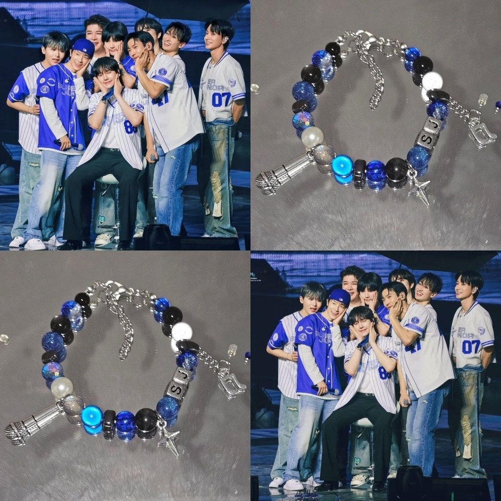 Superjunior 20th Anniversary Concert Support Bracelet อัลบั้ม Peripheral Cover Bracelet Design Niche