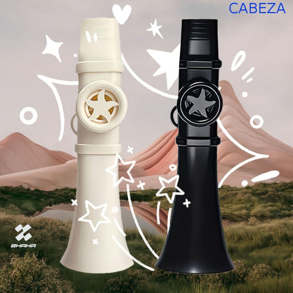 CABEZA Professional Kazoo,แบบพกพาออกแบบพลาสติกKazooขลุ่ย,Joyful Dudu Mouthpieceนํามาใช้ใหม่ขนาดกะทัด
