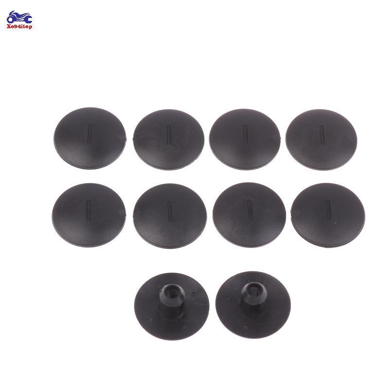 XOITOP 10 ชิ้นรถลายพรมสายคล้องคลิป Clamp พลาสติก Fastener สําหรับ 408 307 206 สําหรับ C5 C2 สําหรับ 