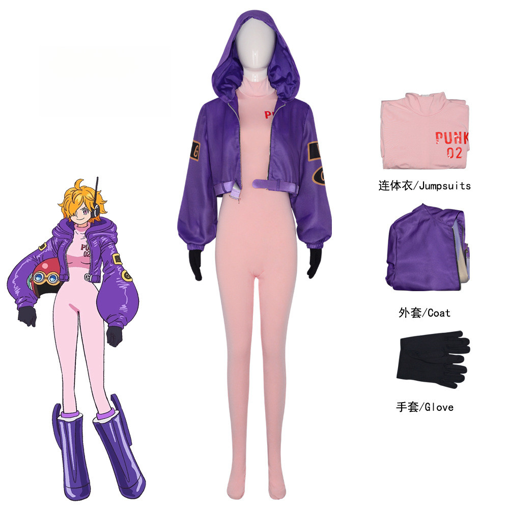 ONE PIECE Future Island Agheed Egghead Punk Chapter Ririsu Lilith คอสเพลย์เครื่องแต่งกาย ONE PIECE S
