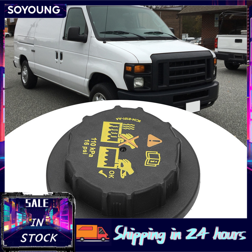 Soyoung ฝาครอบหม้อน้ำ 9C34-8101-AA อ่างน้ำหล่อเย็นสำหรับอุปกรณ์ตกแต่งรถยนต์