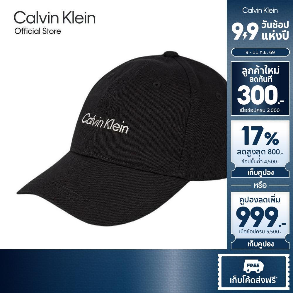 CALVIN KLEIN หมวกแก๊ปผู้ชาย Ck Titlecase รุ่น 4D5021G BAE - สีดำ
