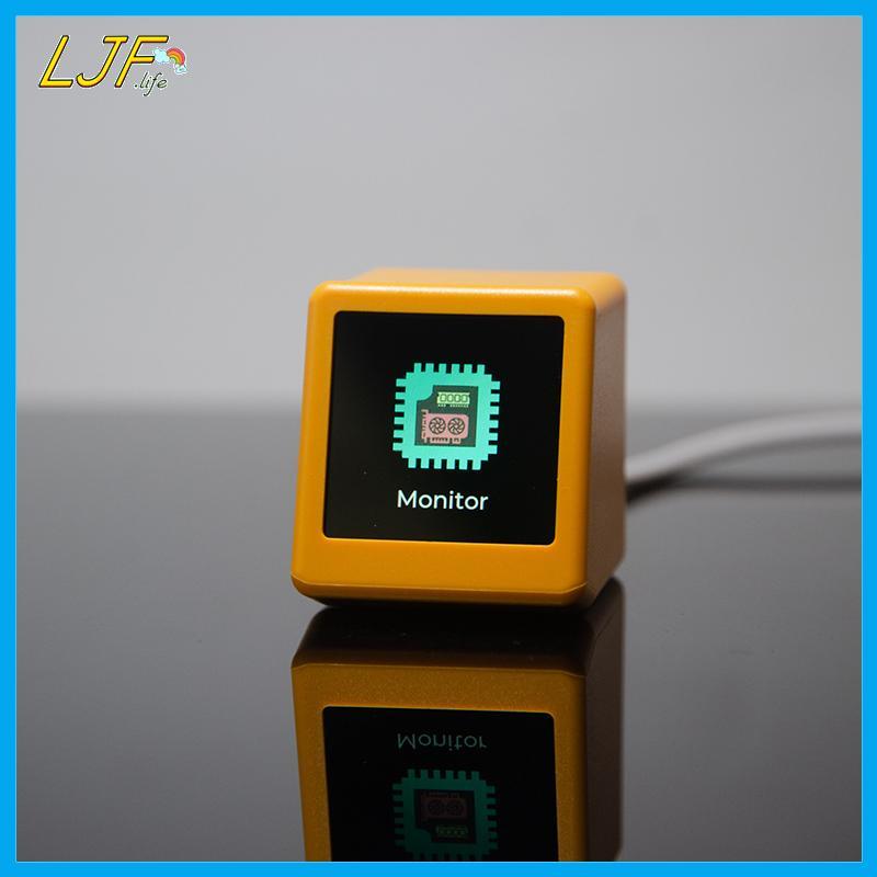 LJF NerdMiner BitCoin Cryptocurrency, สต็อก, อนาคต, อัตราแลกเปลี่ยน, เครื่องติดตามราคา, นาฬิกาเวลา W