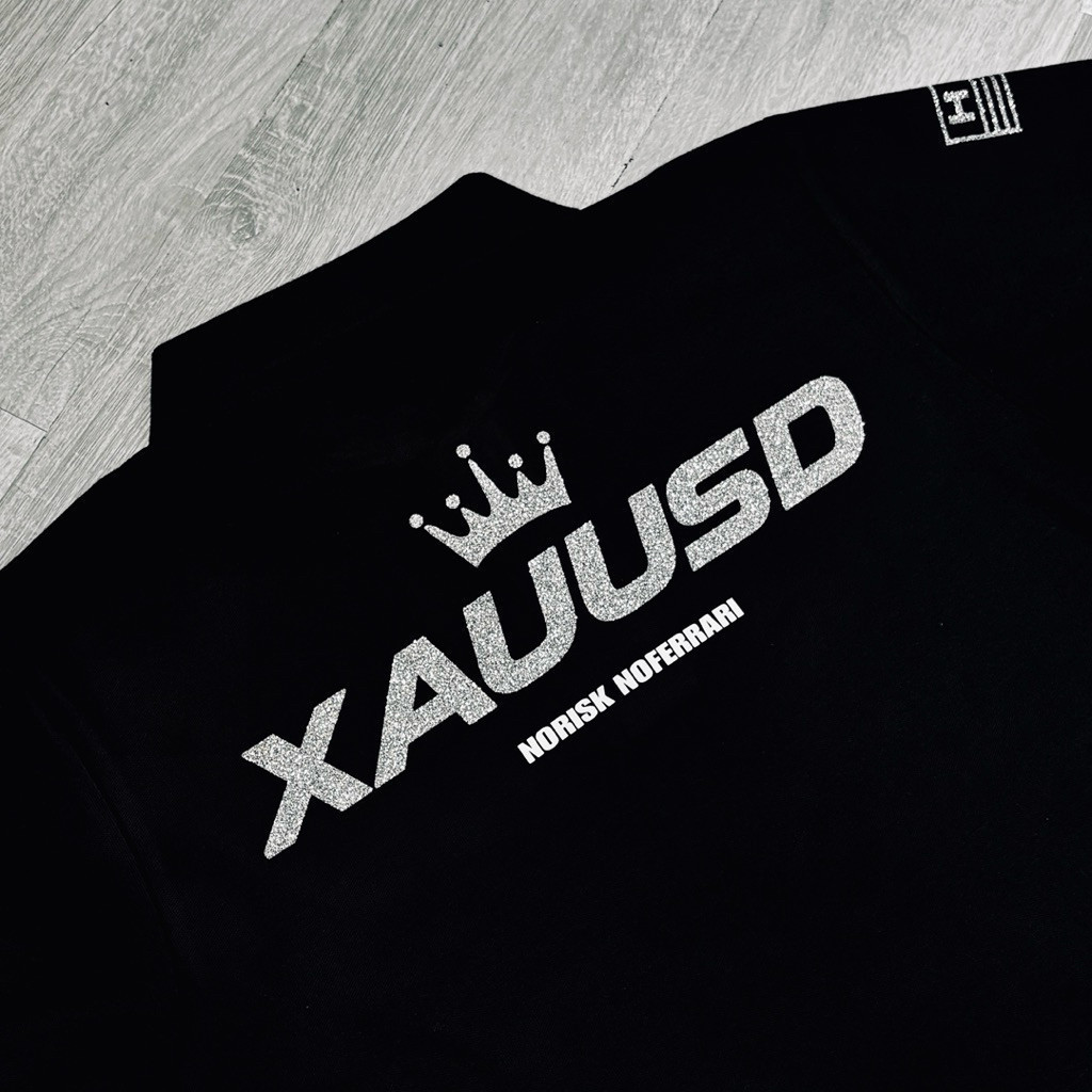 🍠【เสื้อ Polo】Fashion Polo Glitter XAUUSD HERACLE M-3XL Casual