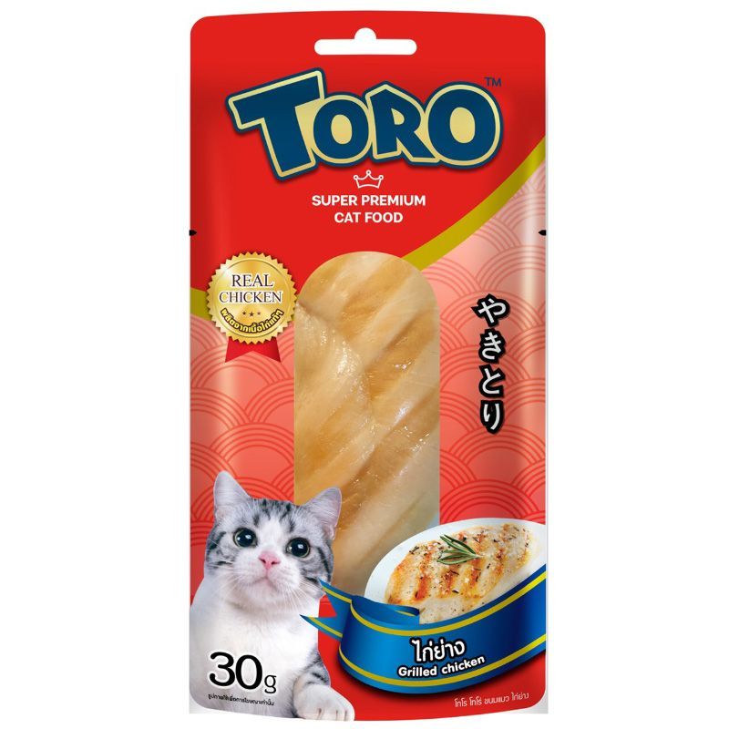 โทโรโทโร่ไก่ย่าง 30กรัม Toro Toro Grilled Chicken 30g.