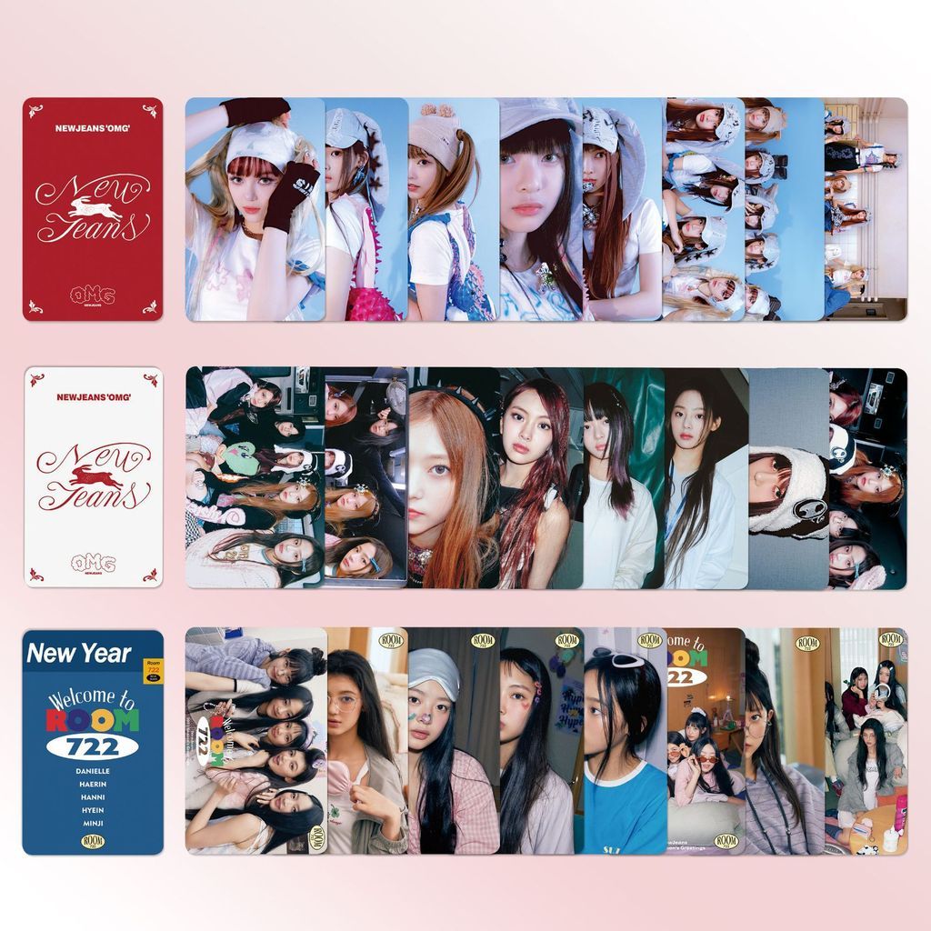 NewJ Whale Jeans การ์ดภาพถ่ายสินค้าอัลบั้มใหม่ HANNI Ginger Harmony HAERIN Photo Card