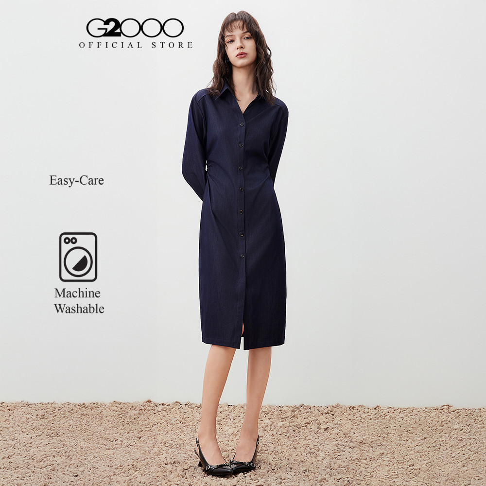 G2000 เดรสสำหรับผู้หญิง ทรง Fitted รุ่น 5623221578 NAVY