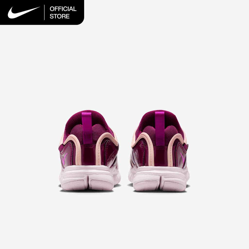 NIKE حذاء أطفال Dynamo Free سهل الارتداء — عنابي — صورة 3