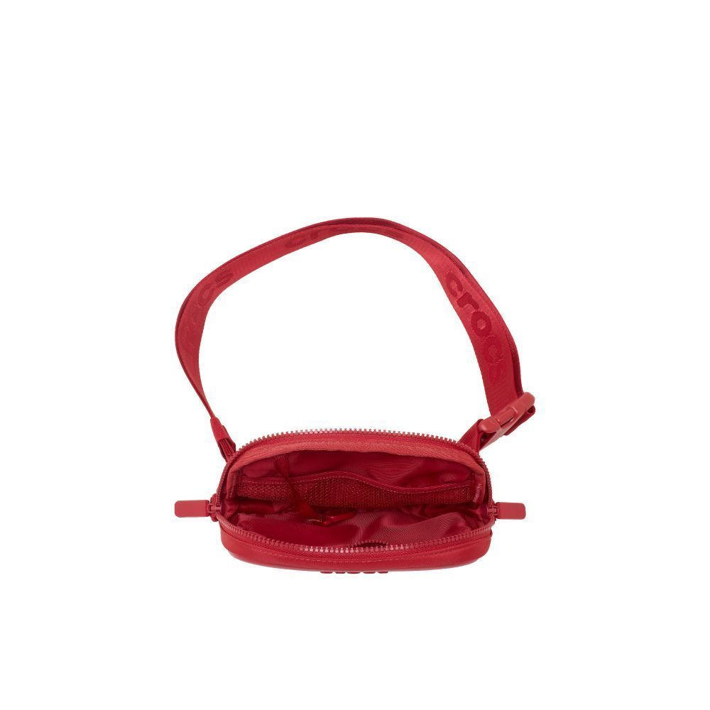 CROCS حقيبة خصر Classic — أحمر — صورة 2
