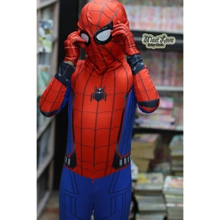 ชุดสไปเดอร์แมน ชุด Spiderman ภาคต่างๆ Velocity Stark Suit Into The Verse สไปเดอร์ สไปเดอร์แมน ชุดแฟนซี ฮีโร่ พร้อมส่ง