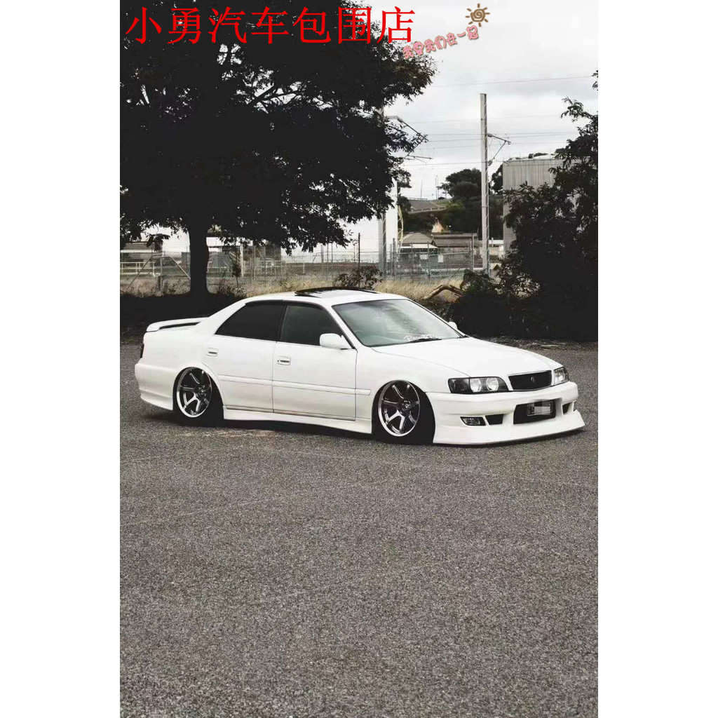 JZX100 chaser ดัดแปลงล้อมรอบด้วยกันชนหน้าด้านหลังกันชนด้านข้างกระโปรง JZX100 คาร์บอนไฟเบอร์ Hood สปอ