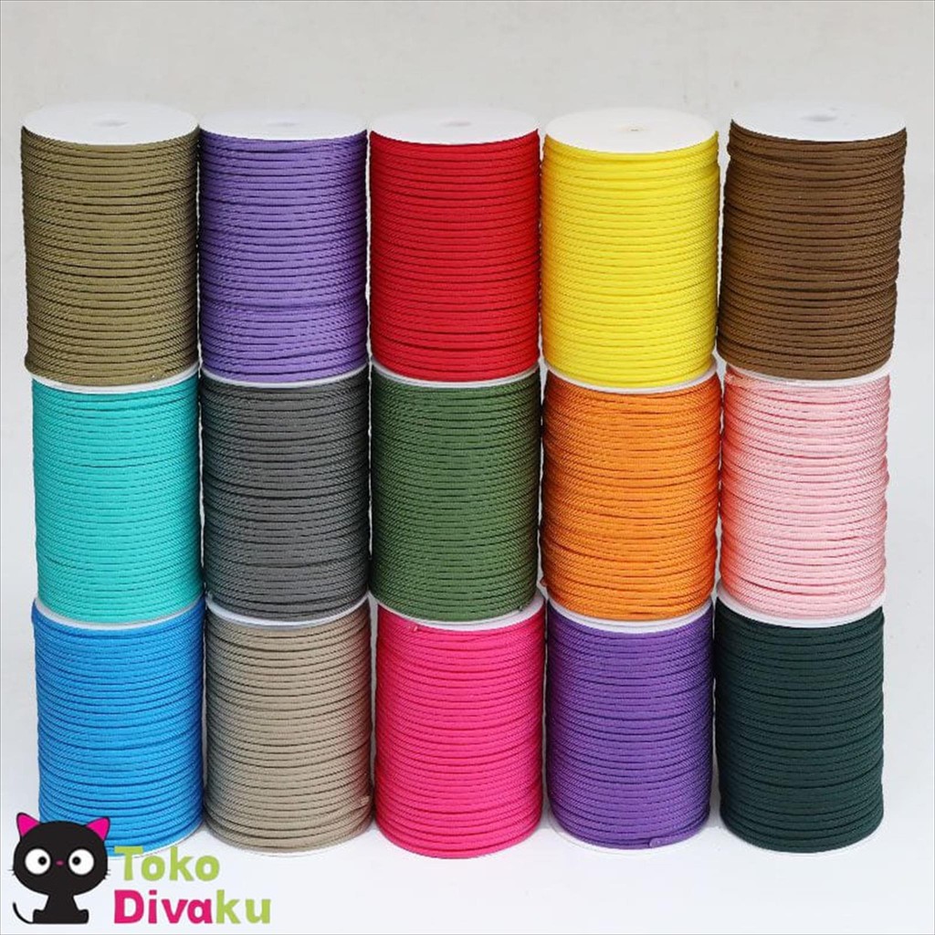 TOKODIVAKU - TAC203 PARACORD STRAP 3MM DIY PHONE STRAP 3 เมตร